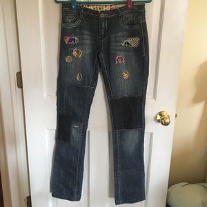 Distressed Vintage Jeans